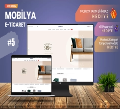 Möbelverkauf E-Commerce Konzept V5