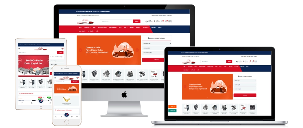 KFZ-Ersatzteilsoftware & E-Commerce-Software mit Händlermodulen