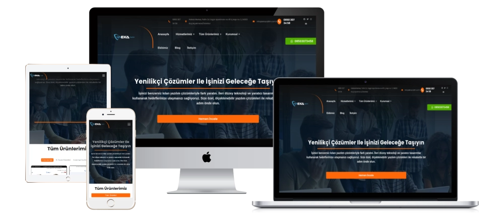 Eka Digital Web Agency Software V1 & Credit Card Payment & SEO Compatible