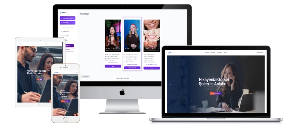 UGC Content Plattform Software & mit Kundenpanel & PayTR Zahlungssystem