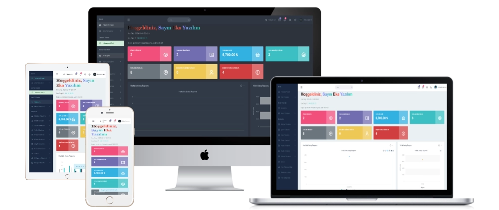 Eka Unternehmensführungs-Dashboard