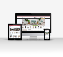 Möbelverkauf E-Commerce Konzept V5