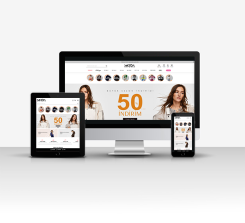 Bekleidung & Mode E-Commerce Konzept V5