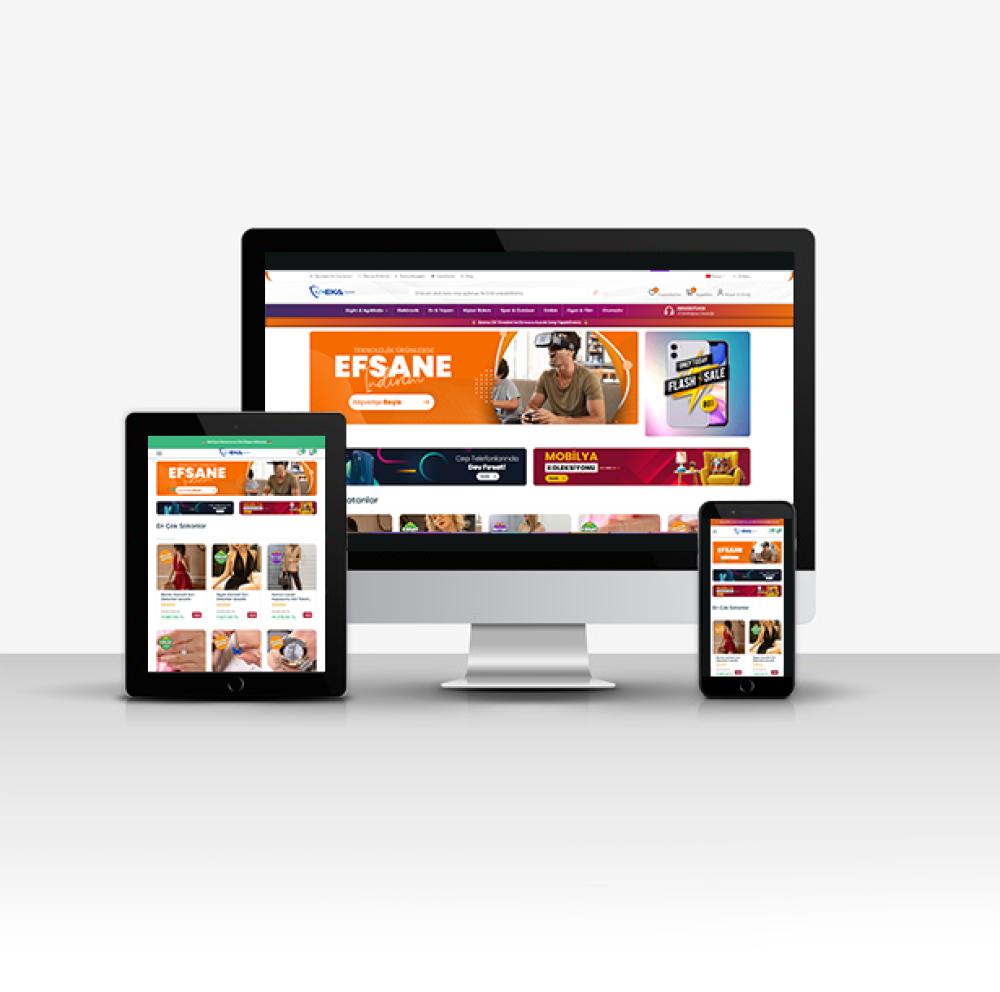 E-Ticaret Bayi Sistemi (b2b) & Sınırsız Dil & Kur & Xml