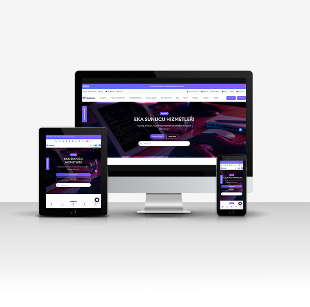 Domain & Hosting & Script Satış Yazılımı - Netgsm & Parasut ve Daha Fazla Gelişmiş Al...