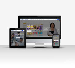 Online-Bildungsplattform & Dozent & Student & mit Verwaltungsbereich