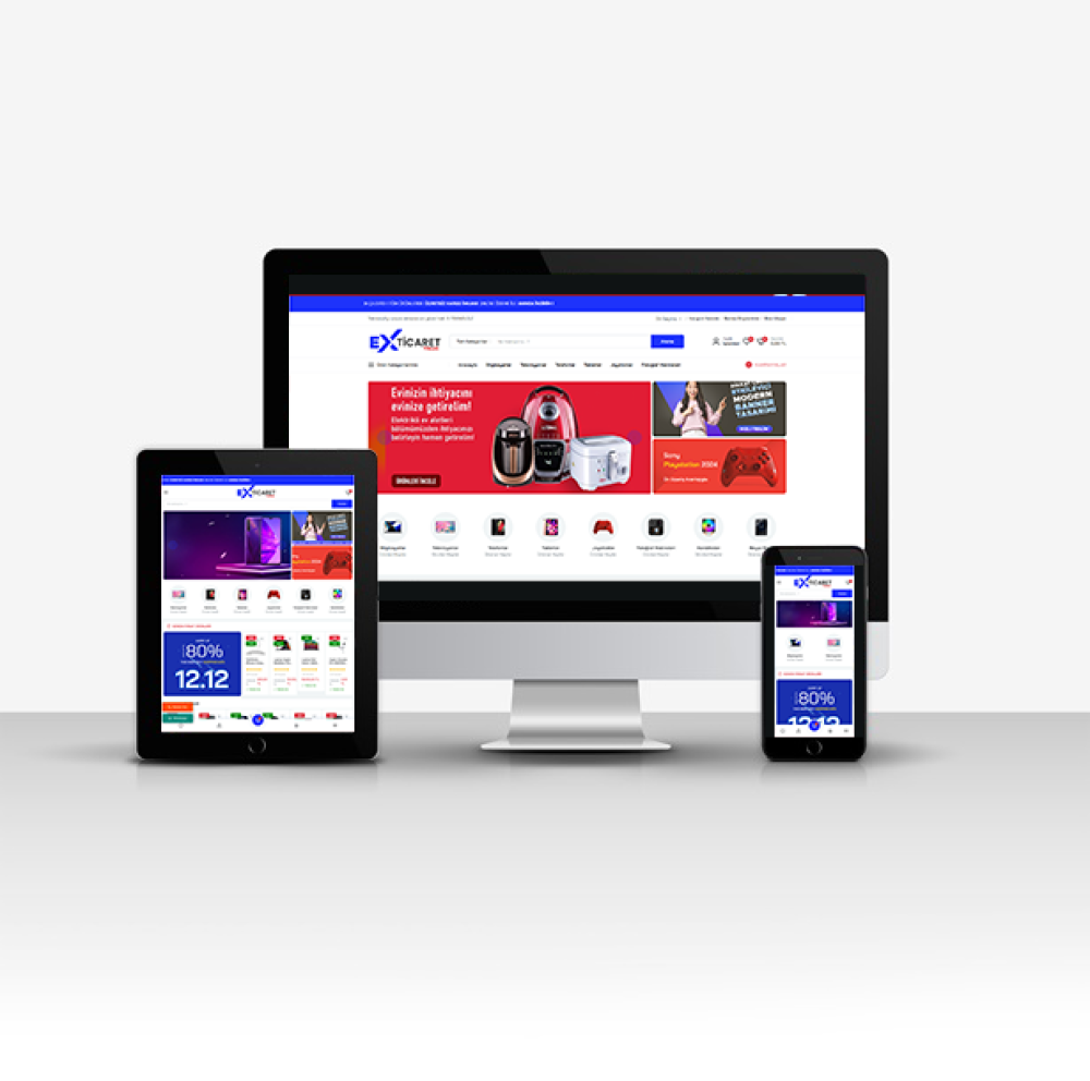 Elektronische E-Commerce-Software