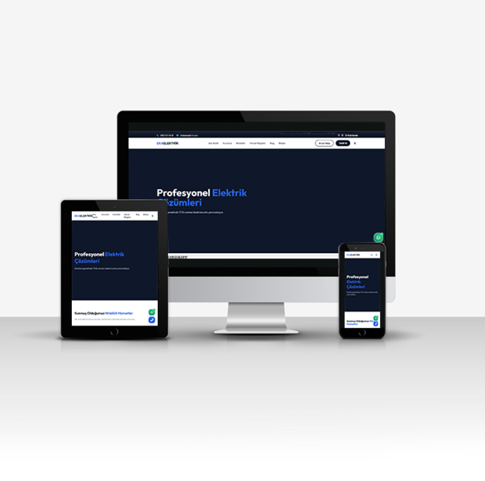 Hizmet Sektörü İçin Akıllı CMS (Elektrikçi, Tesisatçı, Teknik Servis)