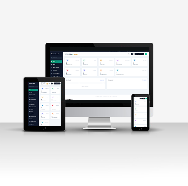 Admin Paneli Dashboard