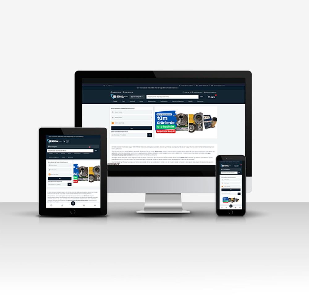 Automotive Spare Parts Software & E-Commerce Software with Dealership Modules