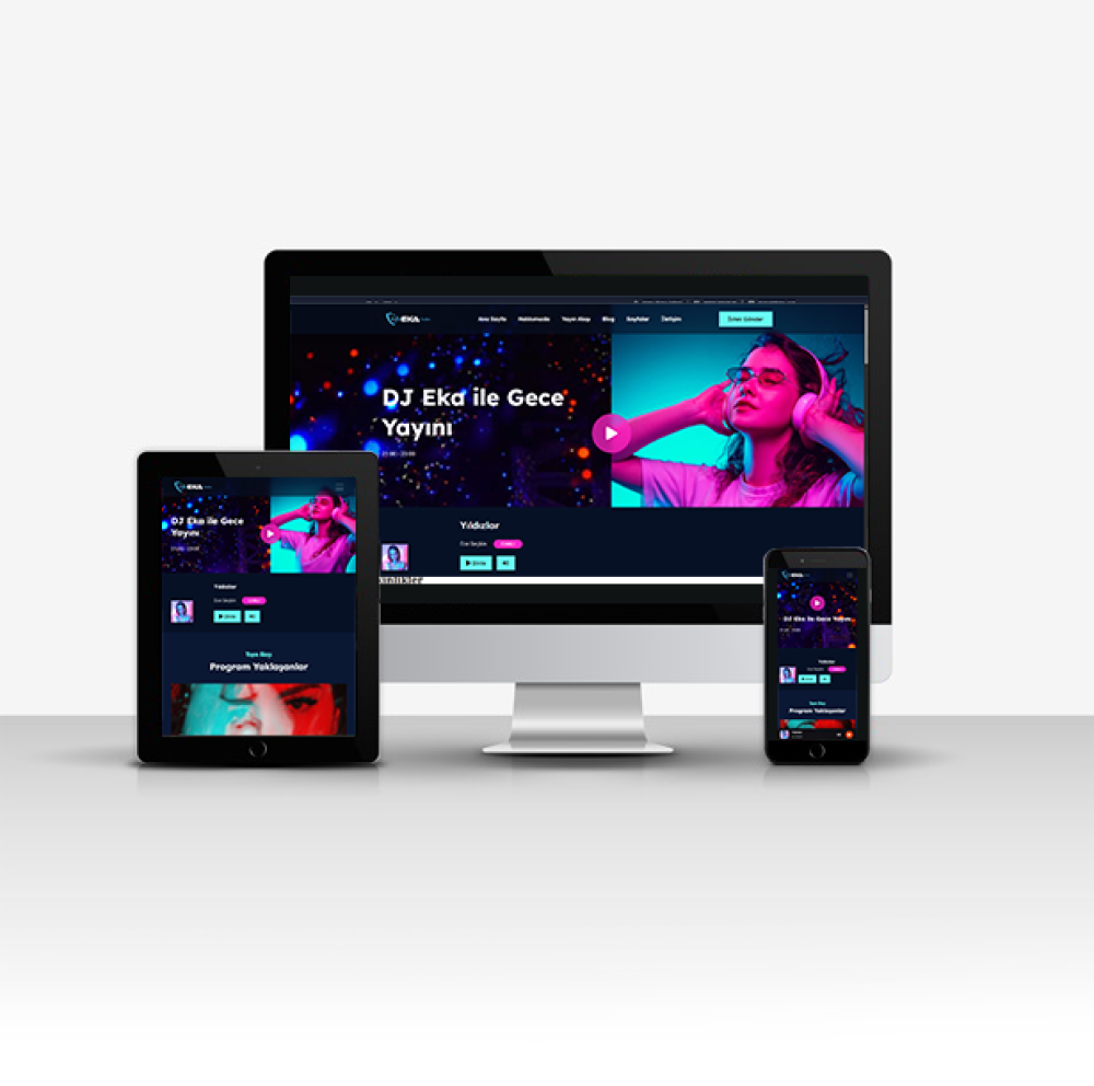 Profesyonel Online Radyo Yönetim Sistemi V2