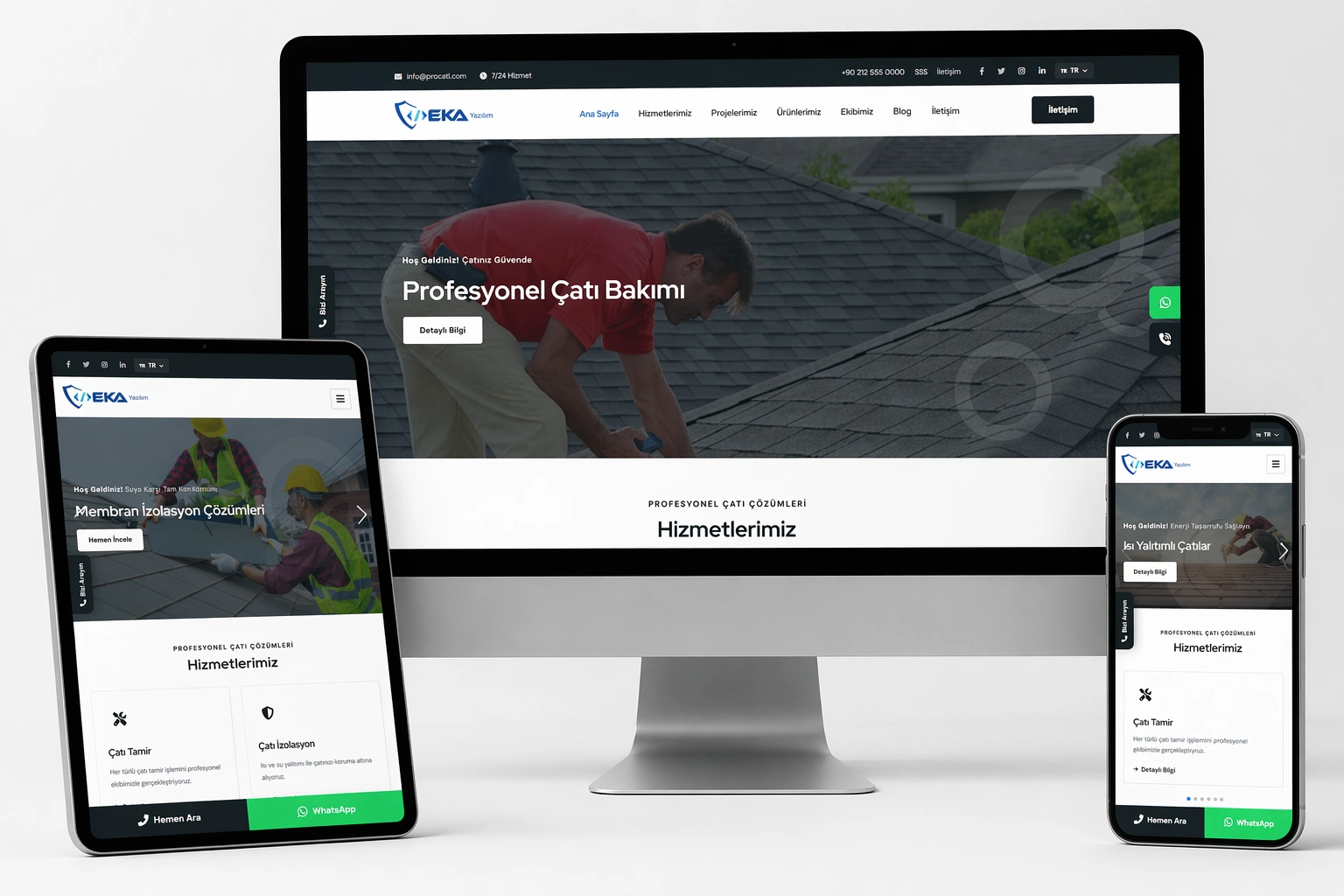 Profesyonel Kurumsal Web Sitesi