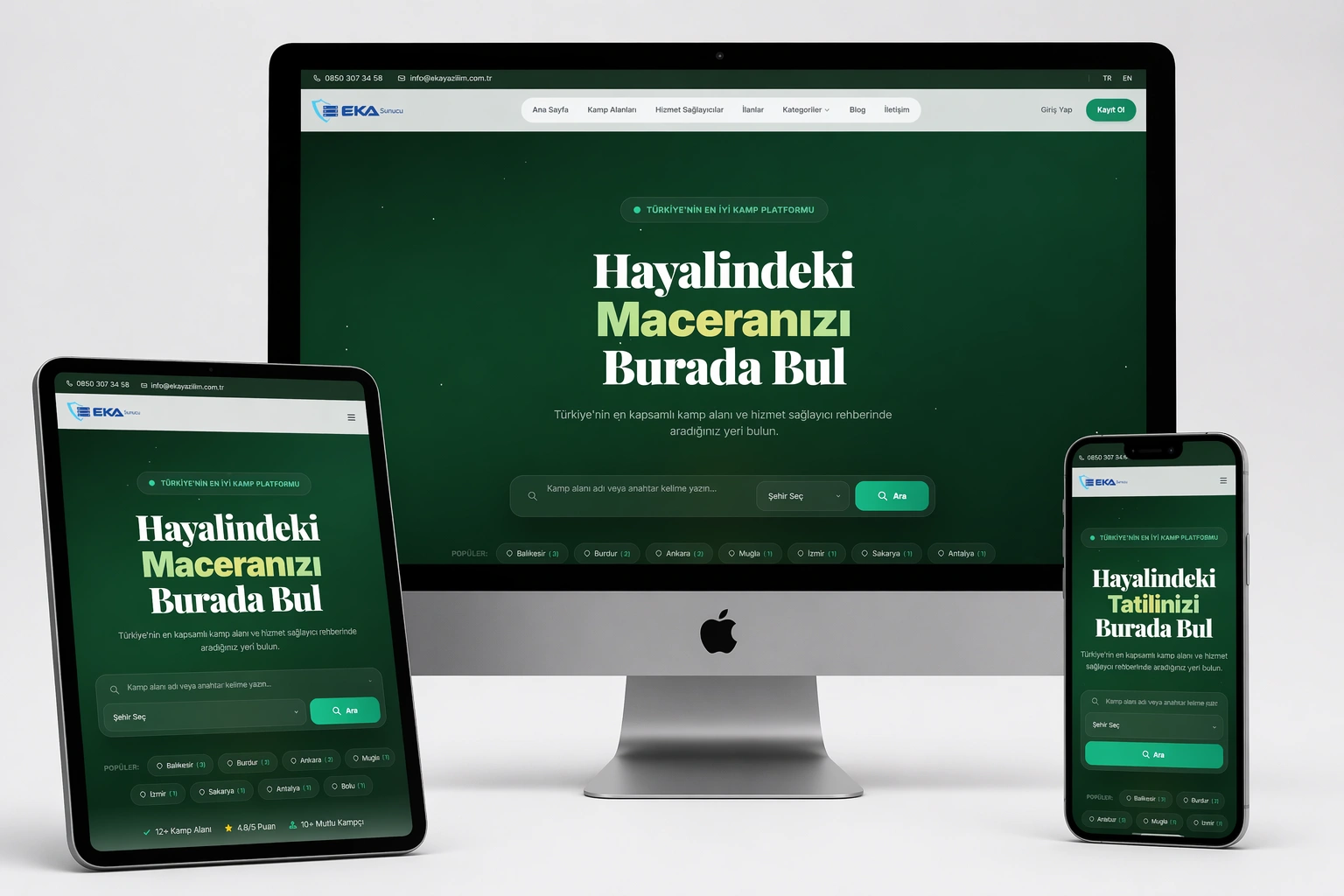 Kamp Alanı & Hizmet Sağlayıcı Rehber Scripti