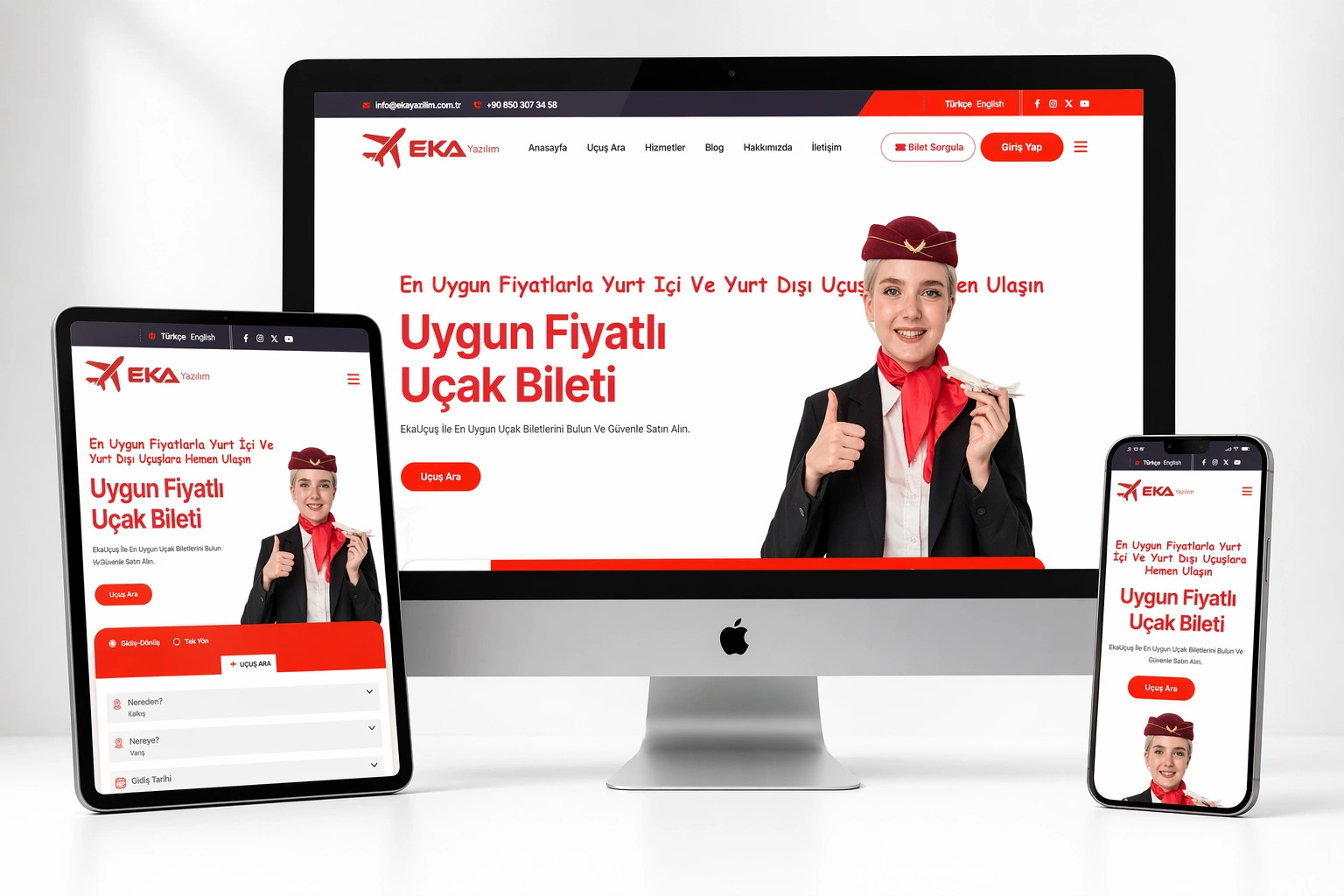 Uçak Bileti Satış ve Yönetim Yazılımı