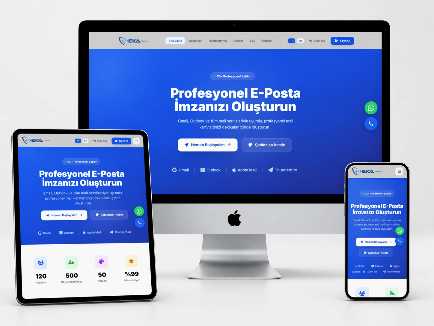 Mail Kartvizit — Profesyonel E-posta İmza Yönetim Sistemi