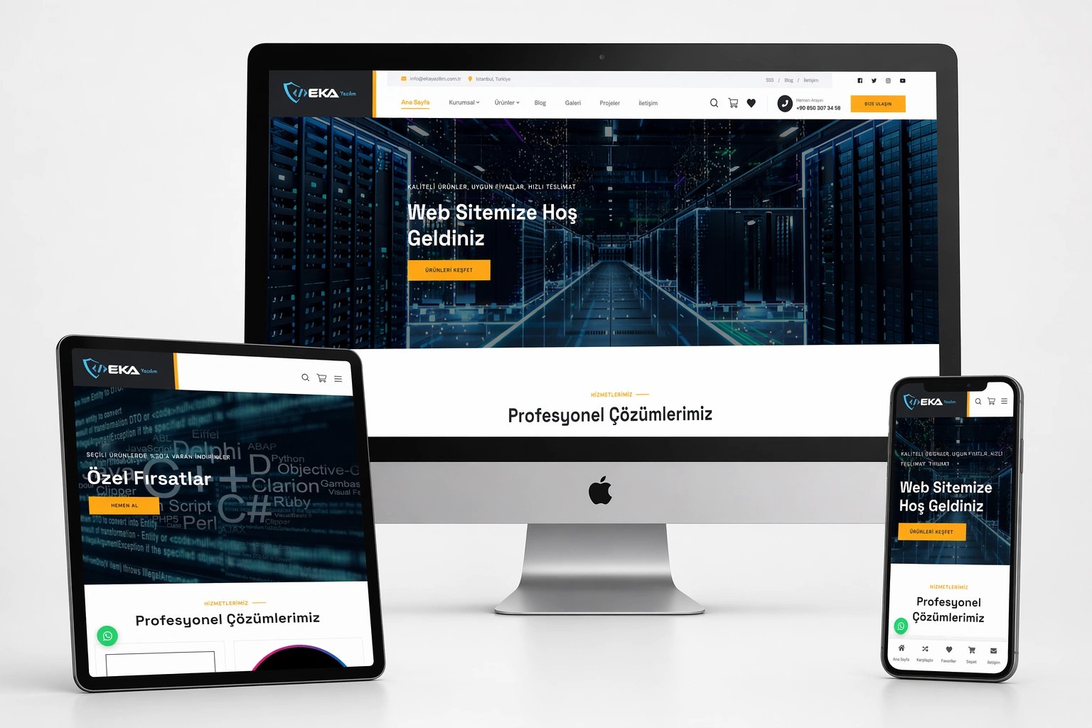 Profesyonel Kurumsal Web Sitesi V4