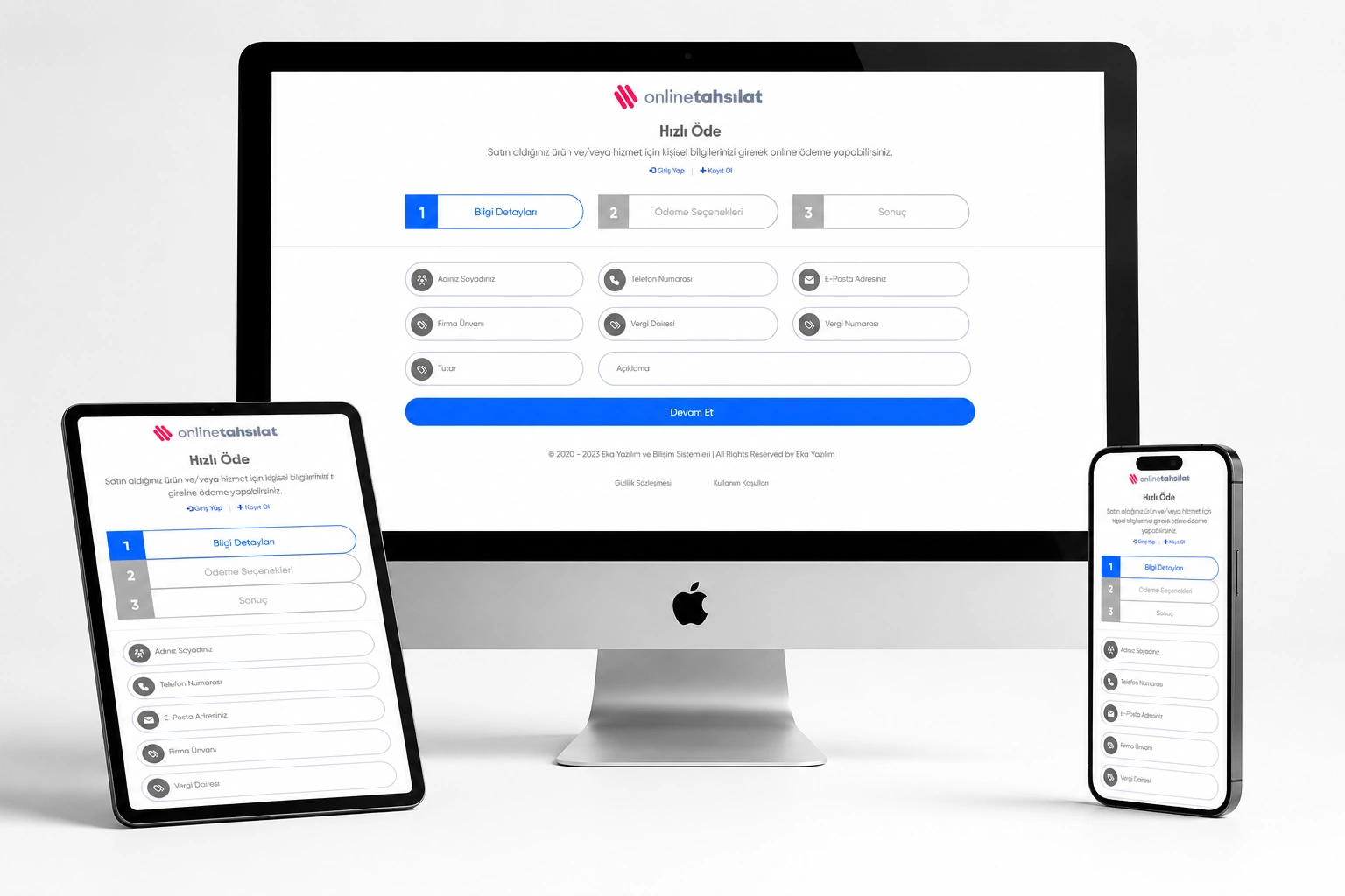 Online Inkasso Software V2 & Stripe, PayTR, Paymax, Shopier, Iyzico, NetGSM, Paraşüt,...