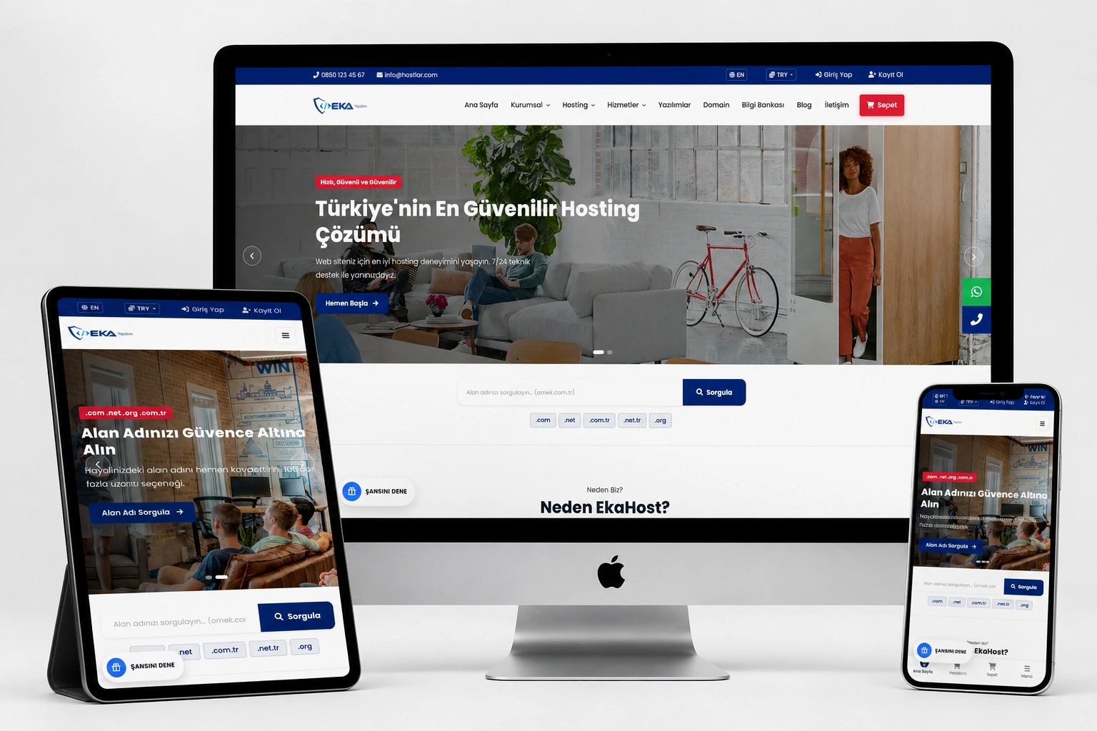 EkaHost — Türkçe Hosting Yönetim & Otomasyon Scripti