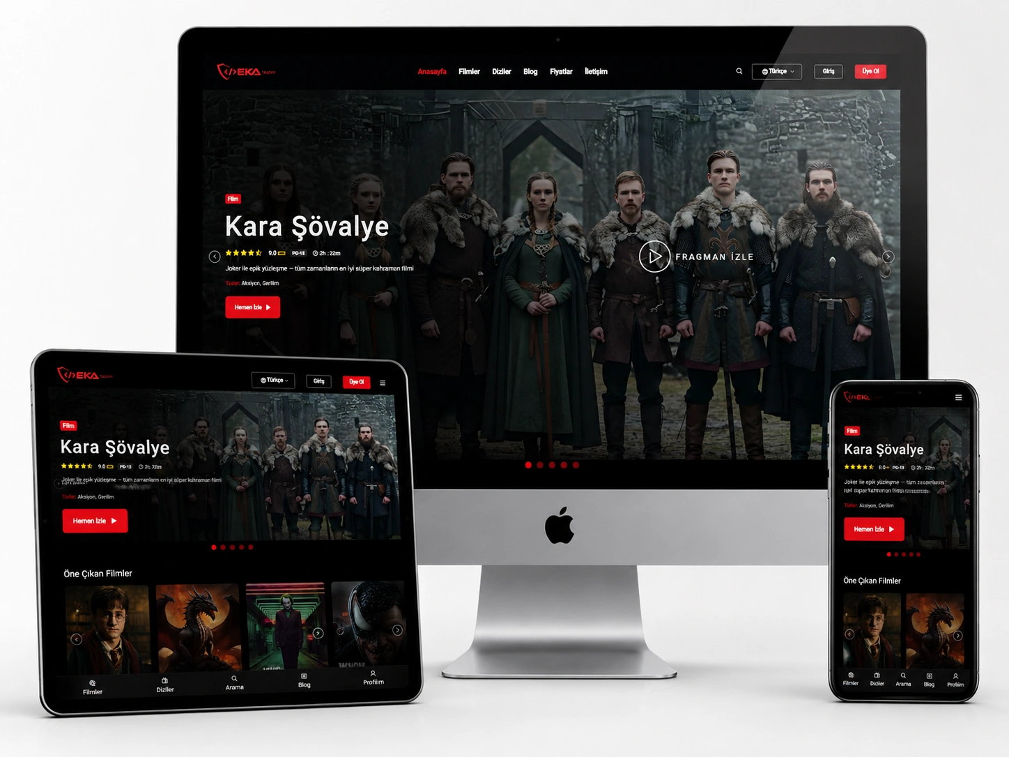 Dizi & Film Yayın Platformu PHP Script