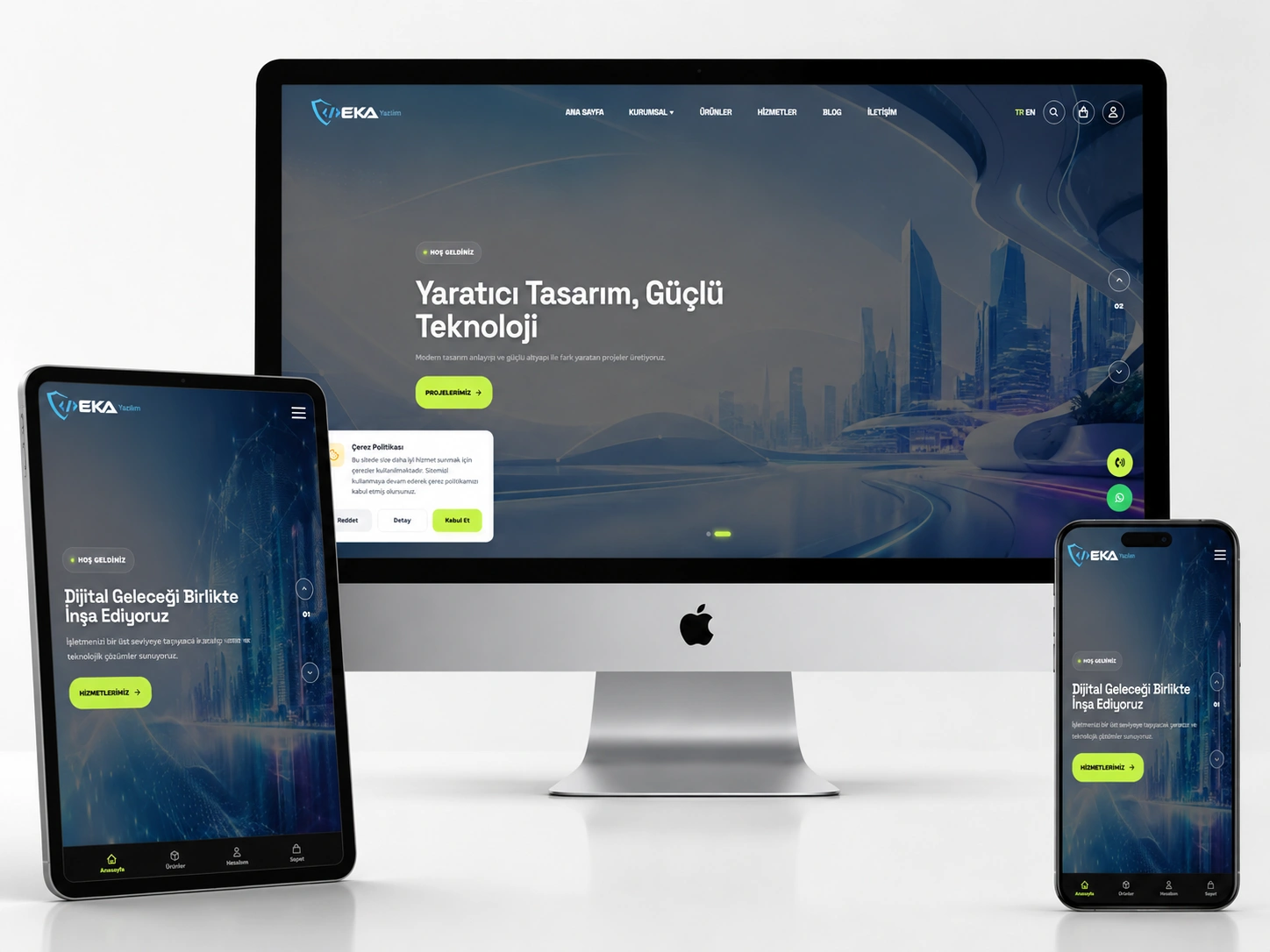 Kurumsal Firma V7 (GELİŞMİŞ E-TİCARET MODÜLLÜ Tüm Sektörlere Uygundur - Yeni Dil Sist...