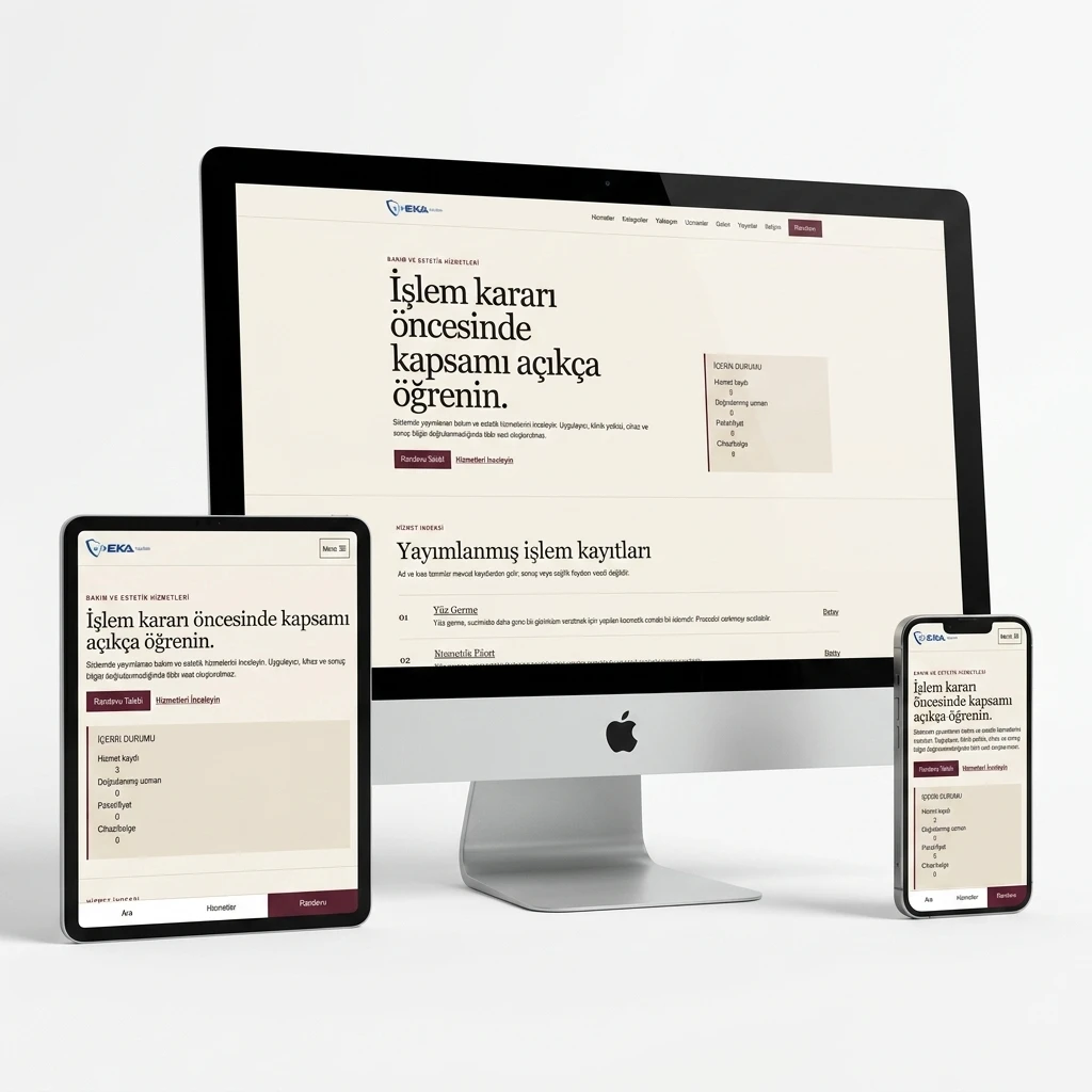 BeautyGlow - Güzellik Salonu Web Sitesi Scripti