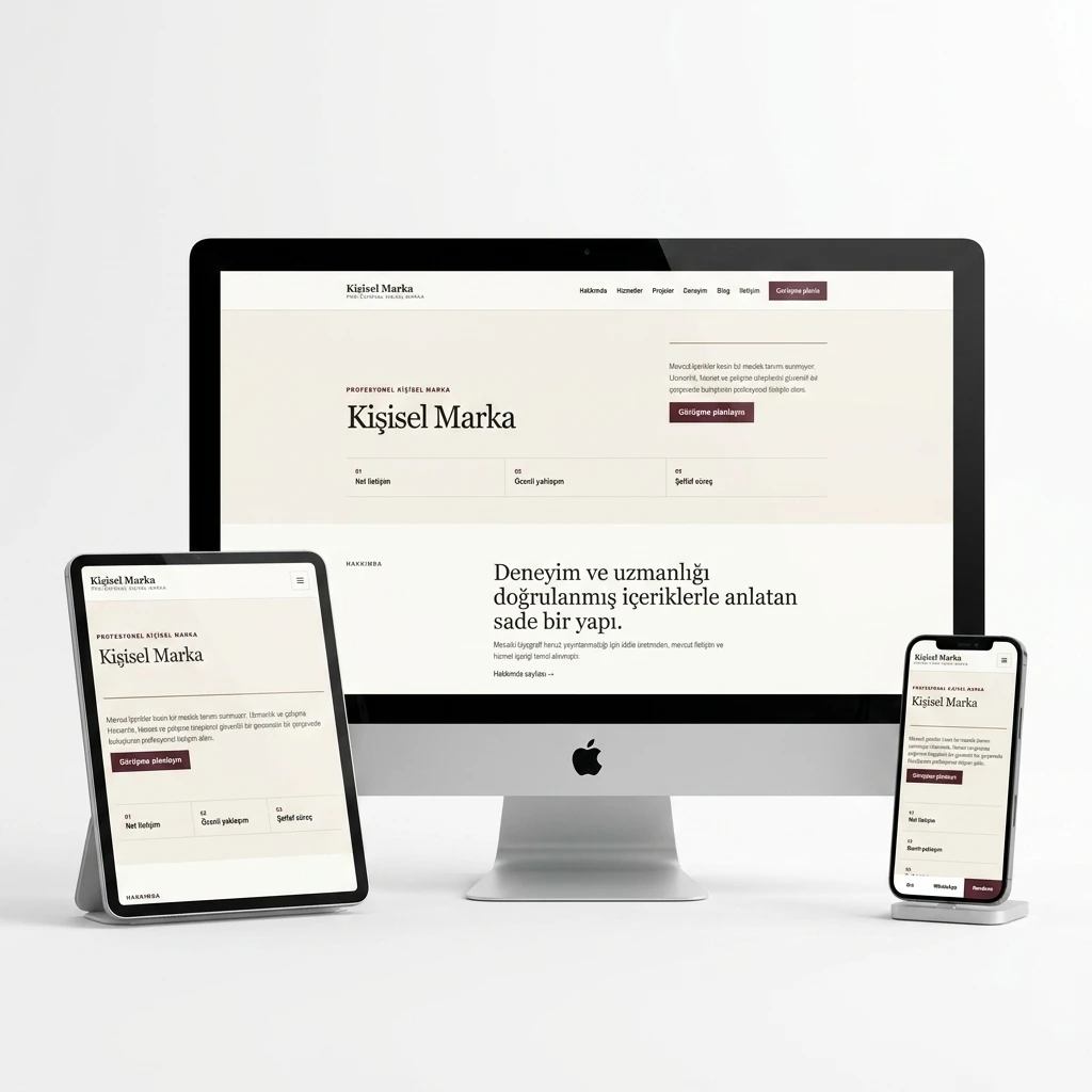 PersonalSite - Kişisel Web Sitesi Scripti