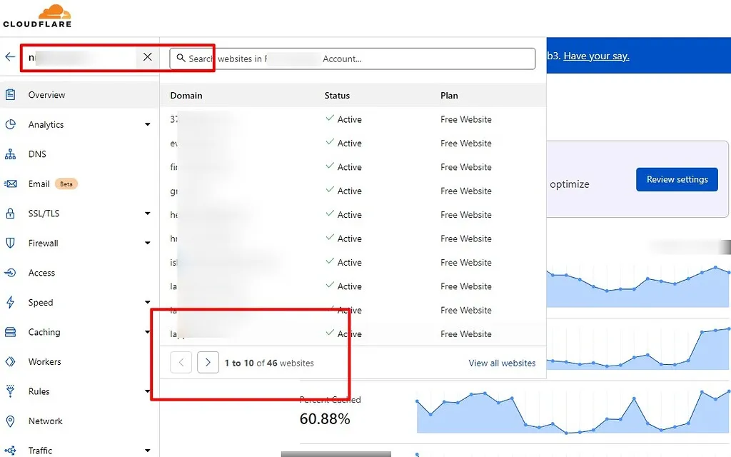 Cloudflare Kontrol Paneli