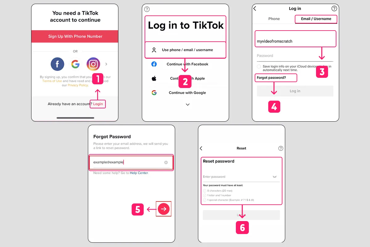 TikTok Hesap Kurtarma