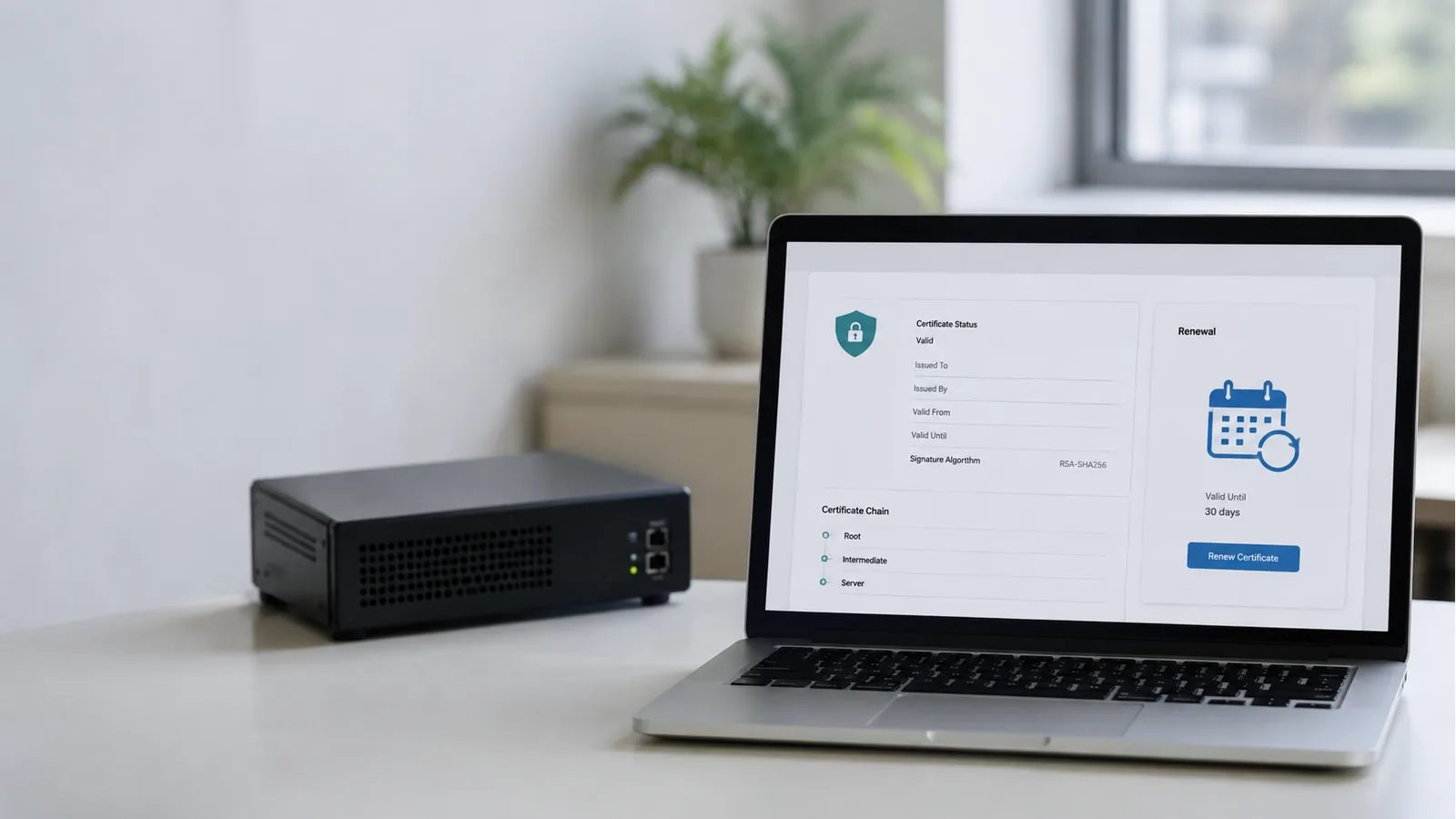 SSL sertifikası yenileme hatası